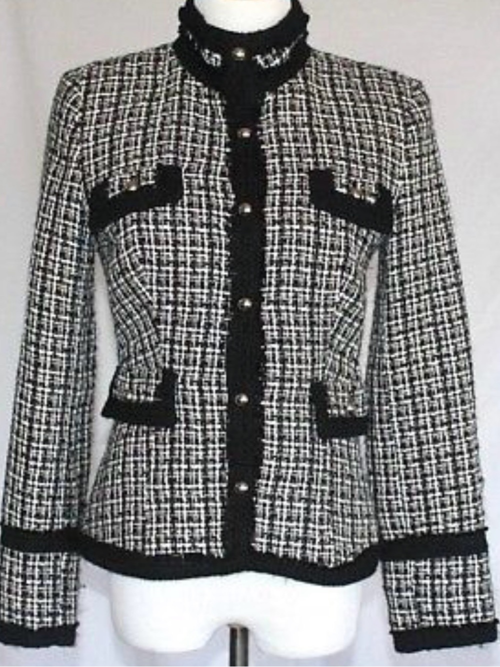 White House Black Market Tweed Jacket Size 0